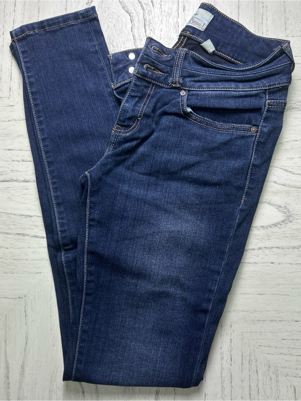 BKE Stella Blue Mid-Rise Skinny Women's Jeans